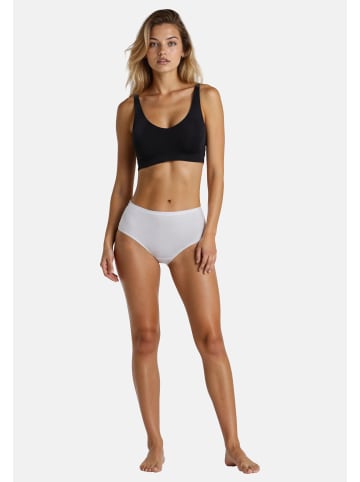 SPEIDEL Midi Slip Cotton & More in Weiß / dunkelblau