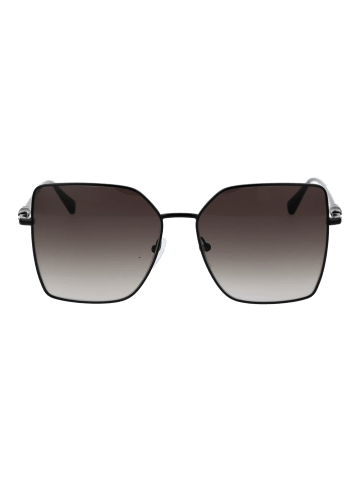 Longchamp Damen Sonnenbrillen Schmetterling Schwarz