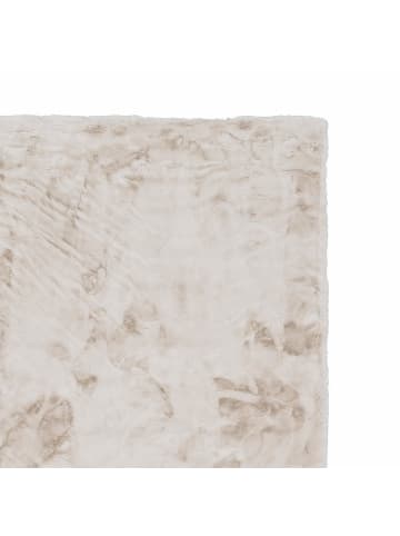 Schöner Wohnen Kollektion Moderner Kunstfellteppich TENDER 1 in Creme