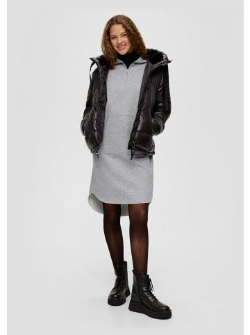 QS Kleid in 9400_grau meliert