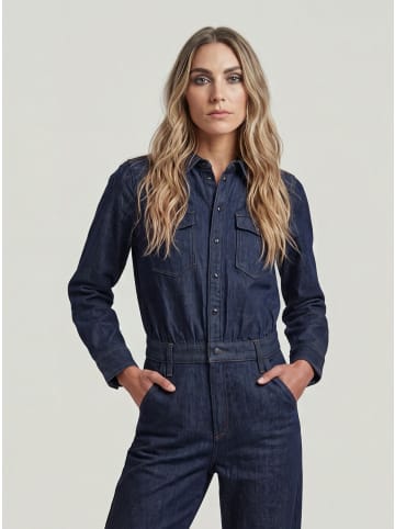 G-Star Raw Western Wide Leg Jumpsuit rinsed