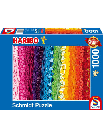 Schmidt Spiele Happy World. 1.000 Teile | Erwachsenenpuzzle Haribo