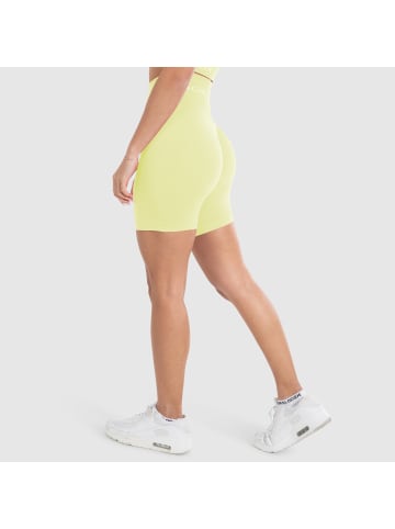 SMILODOX Shorts Scrunch Azura in Gelb