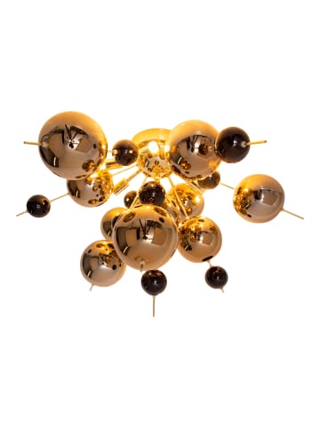 näve Deckenleuchte "EXPLOSION" in gold - (L)57 cm x (B)57 cm x (H)38 cm