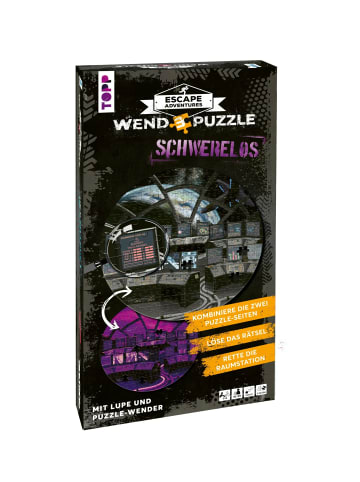 Frech TOPP Escape Adventures - Wendepuzzle: Schwerelos - 280 Teile |...