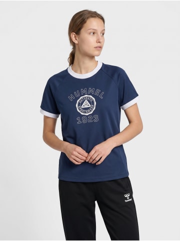 Hummel T-Shirt Hmlpulse Damen in DRESS BLUES