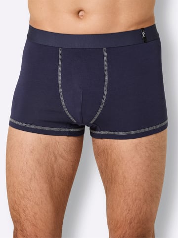 WITT WEIDEN Pants in marine + anthrazit-meliert