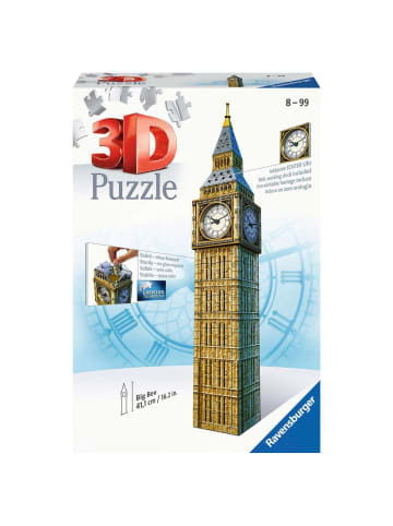 Ravensburger Konstruktionsspiel Puzzle 216 Teile Big Ben mit Uhr 8-99 Jahre in bunt