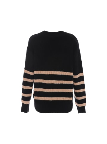 VINAJA Women Sweater in Schwarz Beige