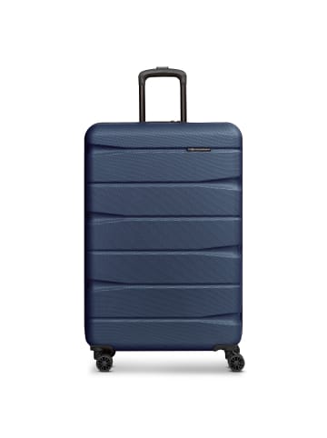 Franky Munich 4.0 4 Rollen Trolley L 76 cm mit Dehnfalte in dark blue dull