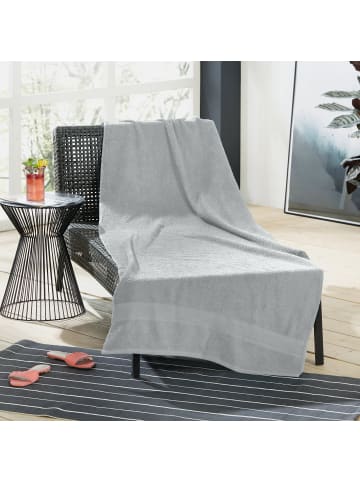 REDBEST Frottier Liegetuch Chicago in silber