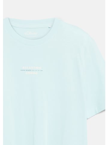 s.Oliver T-Shirt in 64D1_türkis