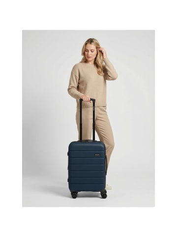 Saxoline Miami 4 Rollen Kabinentrolley S 53 cm navy blue
