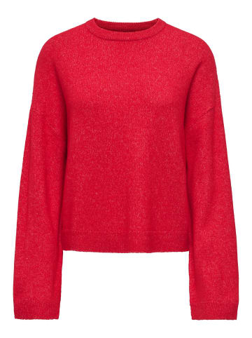 ONLY Strickpullover in True Red