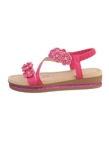 Ital-Design Sandale & Sandalette in Pink