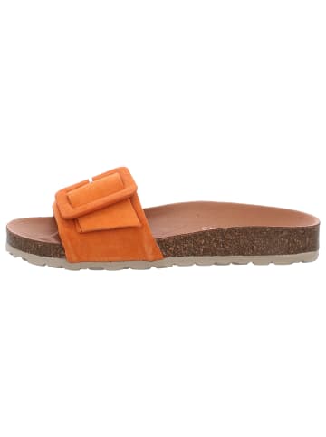 Verbenas Pantoletten in orange