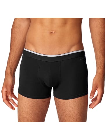 Skiny 3er Pack Trunks Cotton Multipack in Schwarz