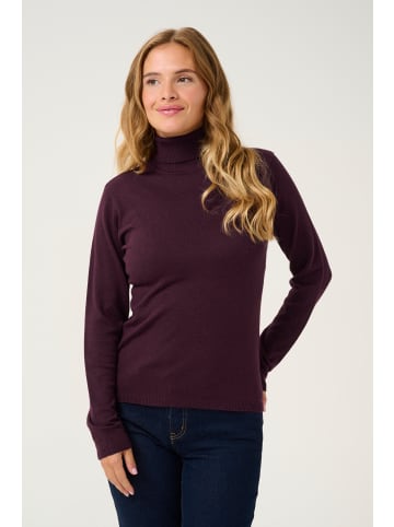 CULTURE Strickpullover CUannemarie Slim/ Regular fit in Winetasting Melange