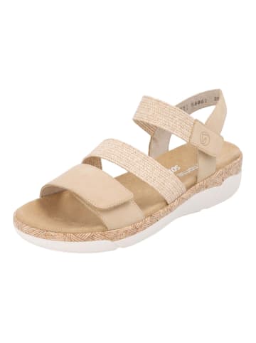 remonte Sandalen in Tan