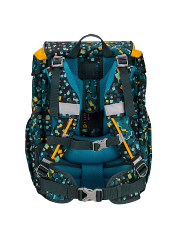 DerDieDas ErgoFlex Light - Schulranzen Set 5tlg. 800g (Roses) in Dino Time