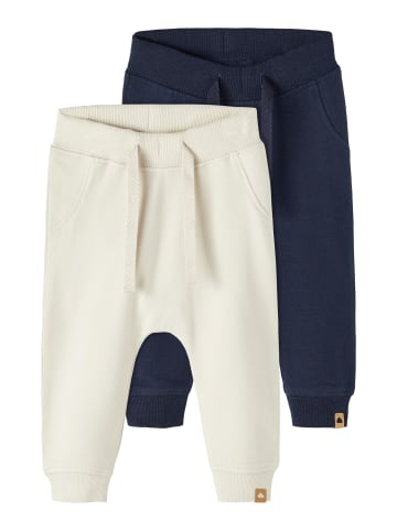 name it 2er-Pack Sweathose in Dark Sapphire