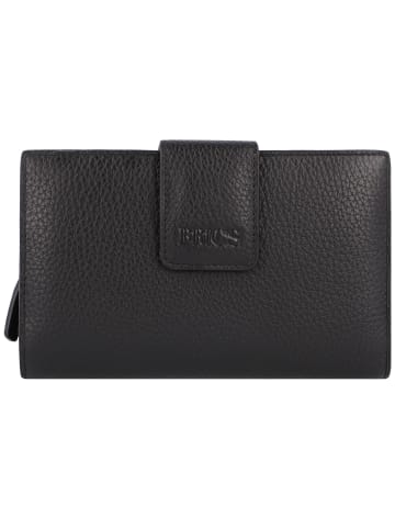 BRIC`s Marmolada Geldbörse RFID Leder 15,5 cm in nero