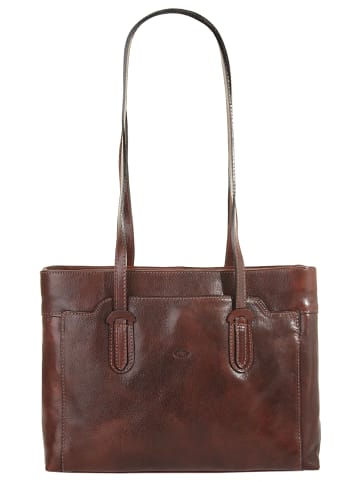 piké Shopper echt Leder in braun