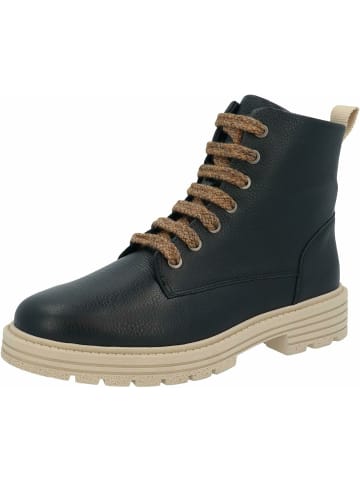 Solidus Schnür-Stiefeletten für Damen in schwarz