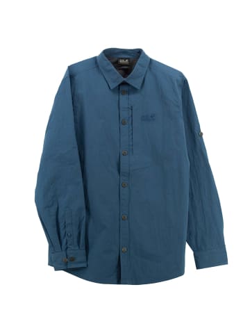 Jack Wolfskin Shirt Lakeside Mosquito in Blau