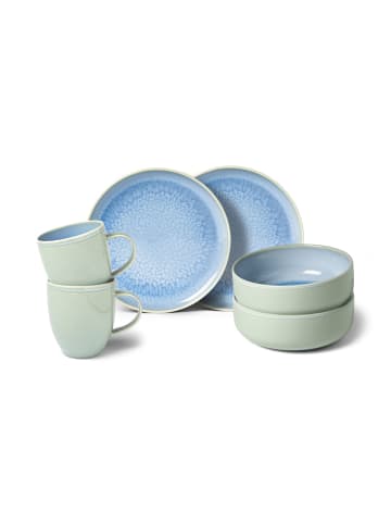 like. by Villeroy & Boch Fruehstuecks Set 6tlg. Crafted Blueberry in blau