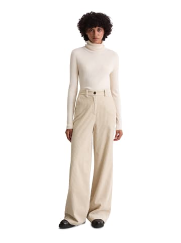 Cordhose wide in Light Oat