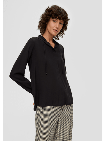 s.Oliver Bluse langarm in Schwarz