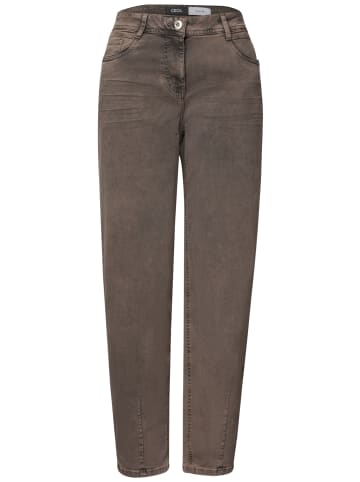 Cecil Style Scarlett Barrel Overdye in Mocha Brown