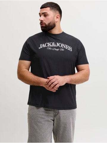 JACK & JONES PLUS T-shirt in Black
