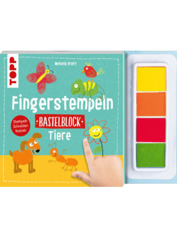 Frech Buch - Fingerstempeln. Bastelblock Tiere