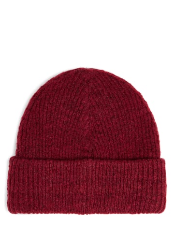 Marie Lund Mütze in bordeaux - 0027