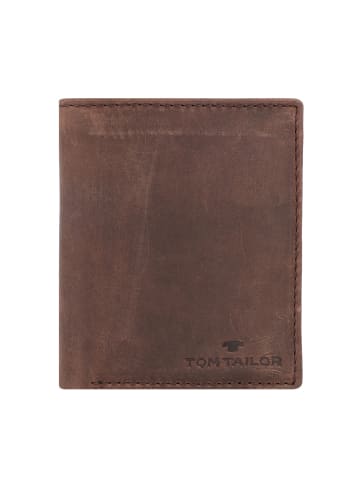 Tom Tailor Ron Geldbörse PFID Leder 10 cm brown