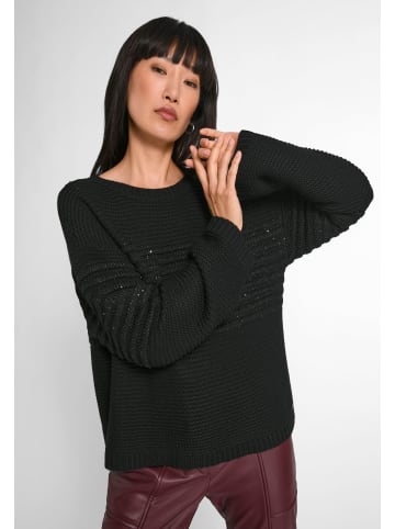 Basler Strickpullover Jumper in BLACK