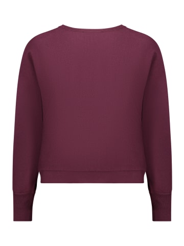 Betty Barclay Feinstrickpullover mit Fledermausärmeln in Dark Aubergine