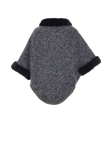 osha Damen Poncho in Marine