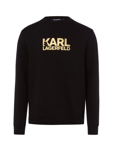 Karl Lagerfeld Sweatshirt in schwarz gold