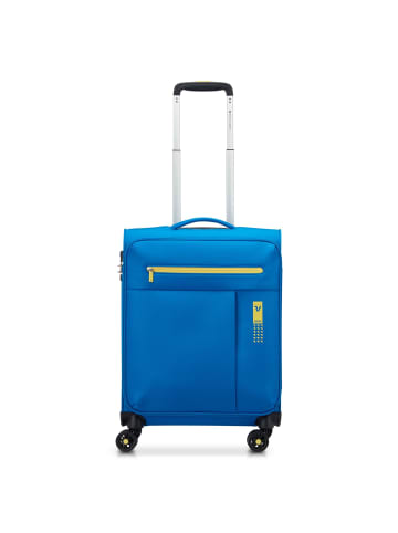 Roncato Lite Soft Neon 4 Rollen Kabinentrolley 55 cm in blue