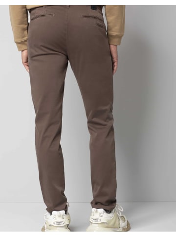 Meyer Chino-Hose Casual Chino Super Stretch in braun