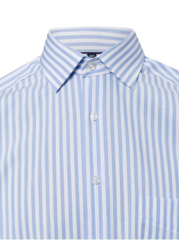 Andrew James Hemd - Bügelfrei in hellblau weiß