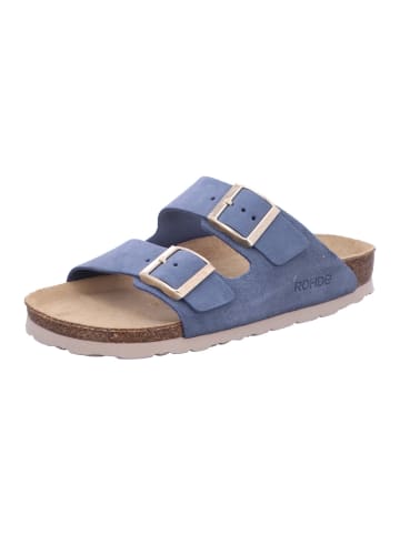 ROHDE Damen Pantoletten Alba in Blau