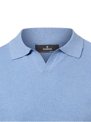 Ragman Shirt in hellblau