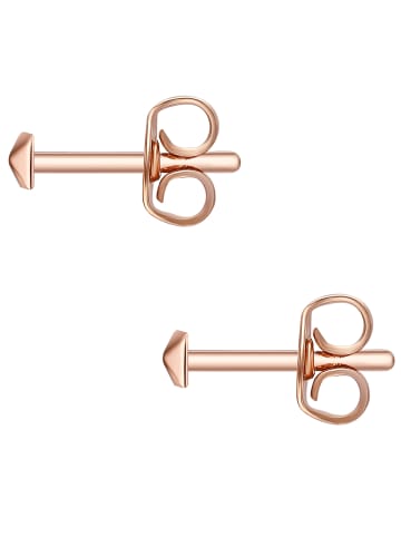 Glanzstücke München Ohrstecker Sterling Silber in roségold