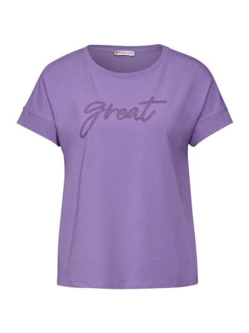 Street One T-Shirt in bellflower lilac