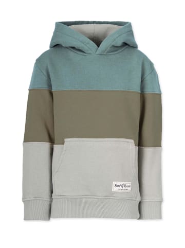 Band of Rascals Kapuzenpullover " 3C Block " in sage-moos
