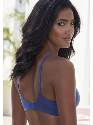 nuance Bralette-BH in jeansblau